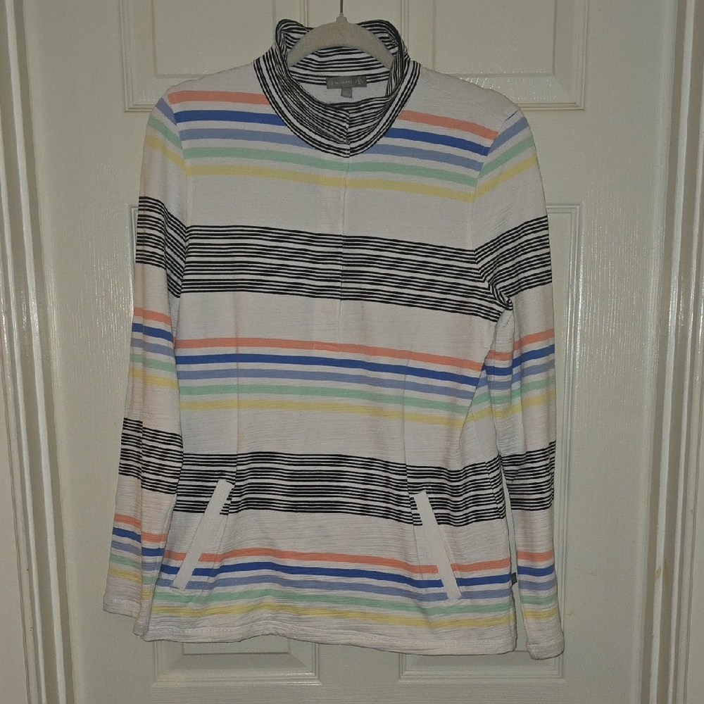 Talbots  Striped‎ Top